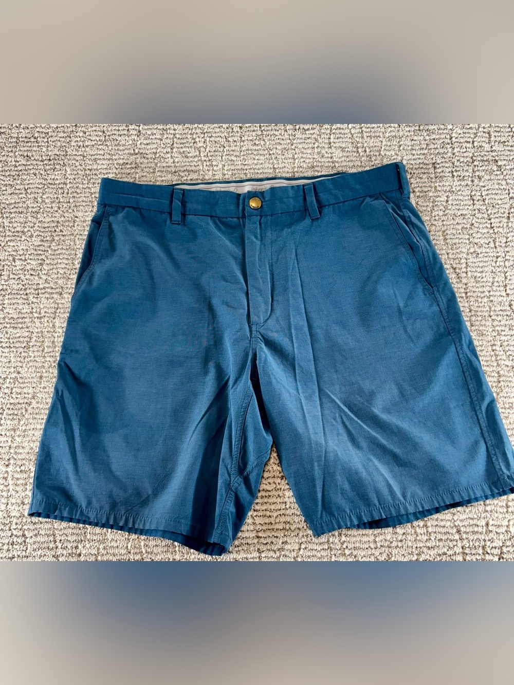 Johnnie-O Men’s Size 36‎ Blue Chino Shorts